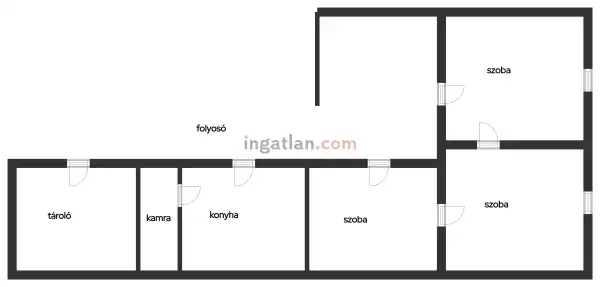 Eladó családi ház, Apostag 3 szoba 70 m² 11.5 M Ft