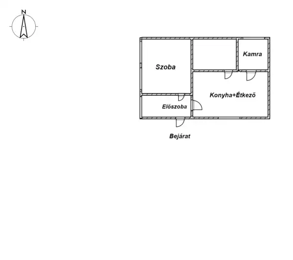 Eladó családi ház, Kótaj 1 szoba 60 m² 12.7 M Ft