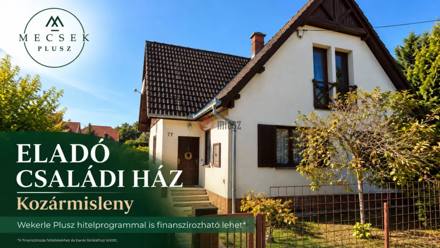 eladó családi ház, Kozármisleny