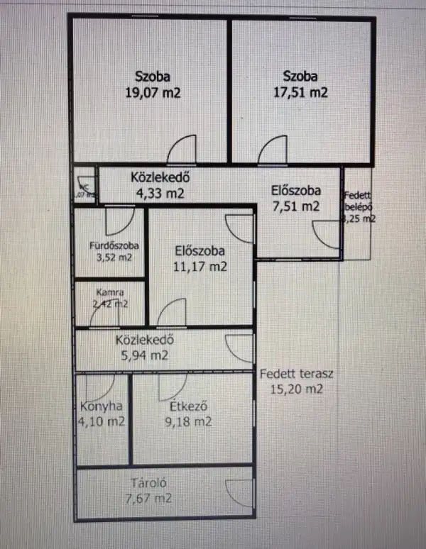 Eladó családi ház, Mezőfalva 2 szoba 105 m² 36 M Ft
