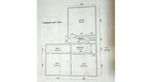 Eladó családi ház, Miskolc 358 m² 55 M Ft