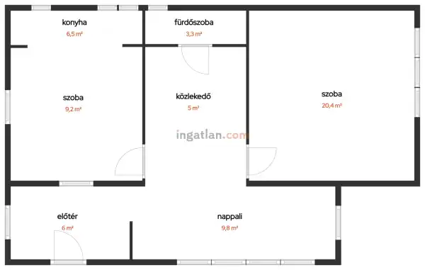 Eladó családi ház, Nagydorog 3 szoba 60 m² 17.9 M Ft