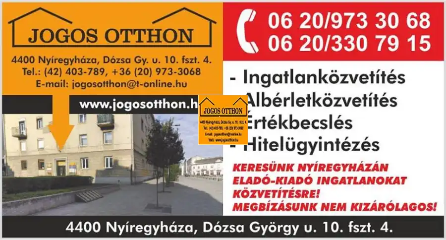 eladó családi ház, Nyíregyháza