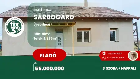 eladó családi ház, Sárbogárd