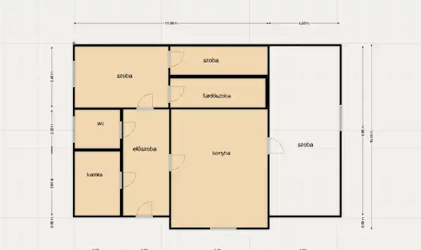 Eladó ikerház, Komárom 2+1 szoba 71 m² 29.99 M Ft