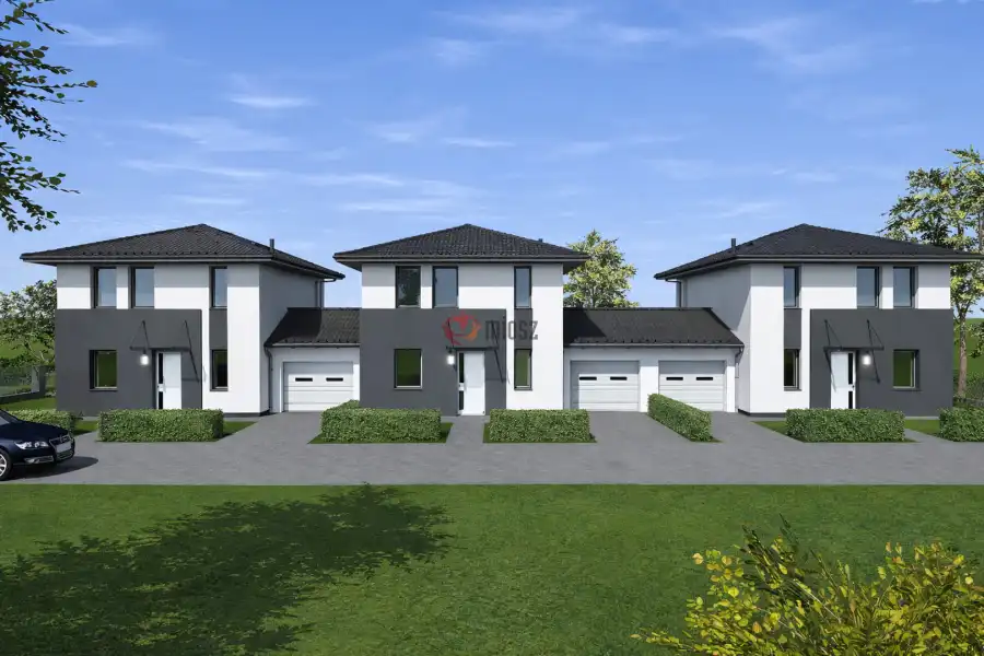 eladó ikerház, Taksony