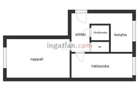 Eladó panellakás, Dunakeszi 2 szoba 47 m² 56.5 M Ft
