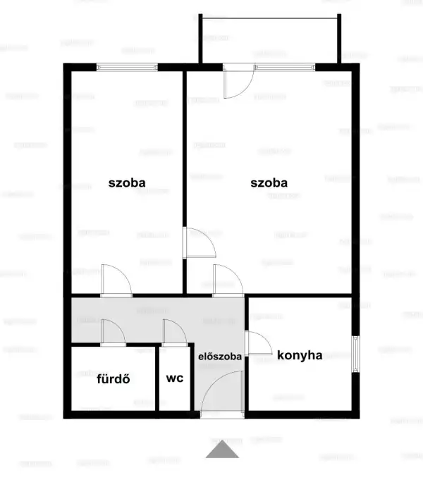 Eladó panellakás, Dunaújváros 2 szoba 53 m² 31 M Ft