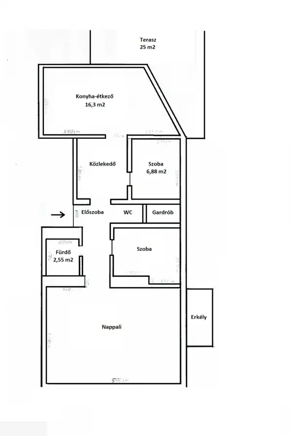 Eladó téglalakás, Budapest, IV. kerület 2+1 szoba 68 m² 89.9 M Ft