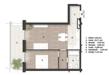 eladó téglalakás, Budapest, XIV. kerület