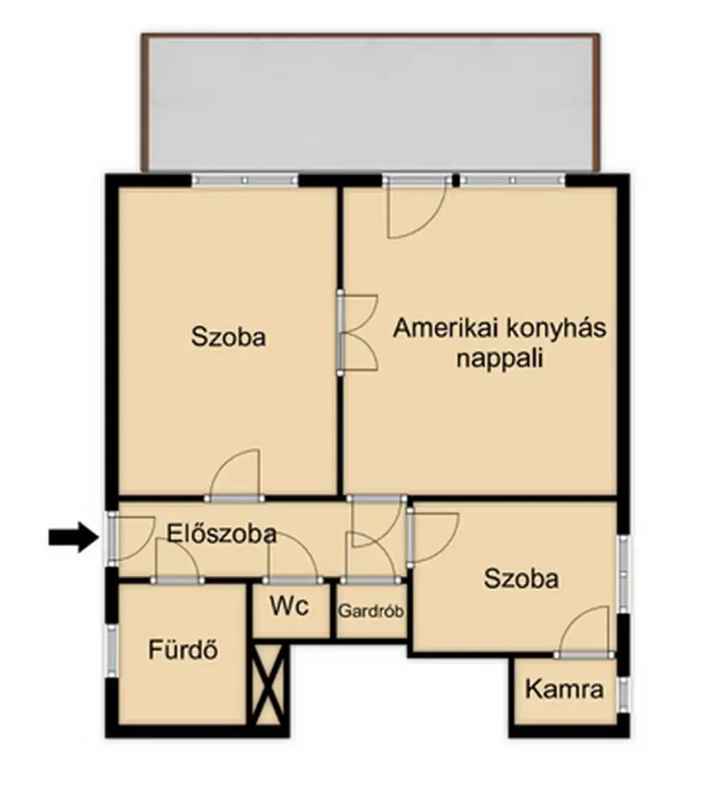 Budapest, XXI. kerület - Ady Endre utcai ltp.