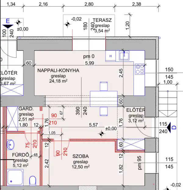 Eladó téglalakás, Hatvan 2 szoba 47 m² 40.4 M Ft