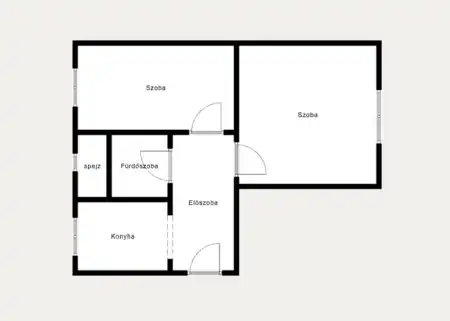 Eladó téglalakás, Oroszlány 2 szoba 50 m² 23 M Ft
