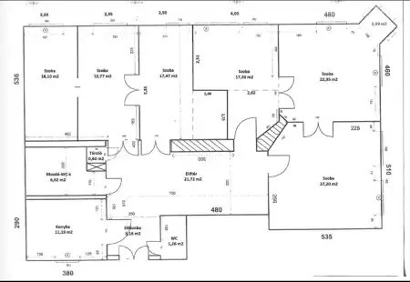 Eladó téglalakás, Szeged 6 szoba 161 m² 109 M Ft