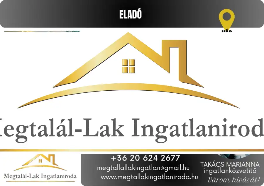 eladó téglalakás, Vác