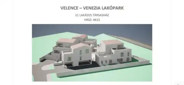 Eladó téglalakás, Velence 3 szoba 1 m² 300 M Ft