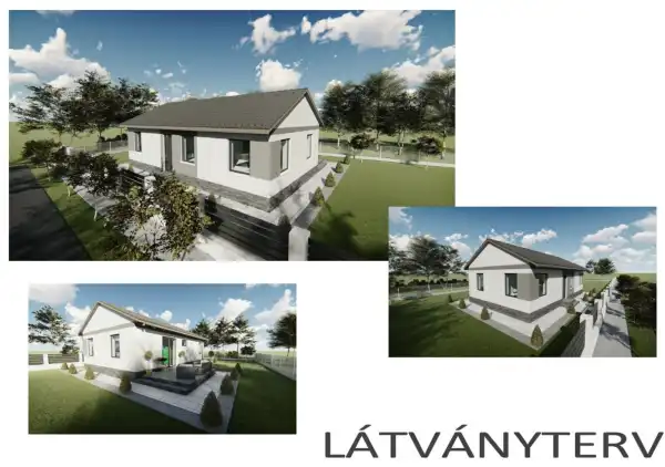 Eladó új építésű családi ház, Aszód 2+1 szoba 70 m² 49.9 M Ft