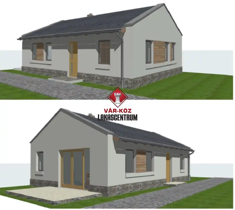 eladó új építésű családi ház, Balatonszemes