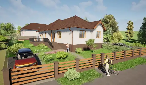 Eladó új építésű családi ház, Erdőkertes 5 szoba 126 m² 82.9 M Ft