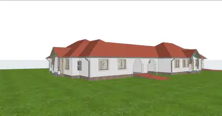 eladó új építésű családi ház, Erdőkertes