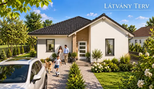 Eladó új építésű családi ház, Kiskunlacháza 4 szoba 90 m² 76.87 M Ft