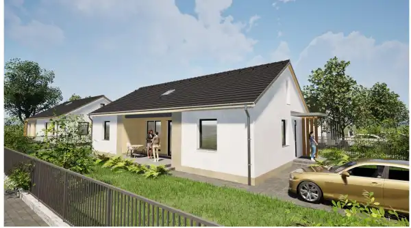 Eladó új építésű családi ház, Kiskunlacháza 4 szoba 99 m² 73 M Ft