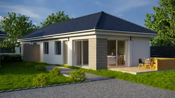 Eladó új építésű családi ház, Pásztó 2 szoba 60 m² 55.5 M Ft