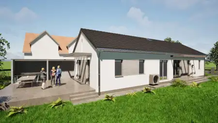 eladó új építésű családi ház, Taksony