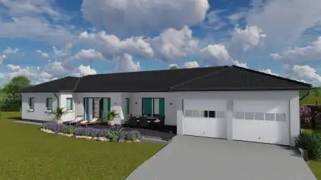 eladó új építésű családi ház, Váchartyán