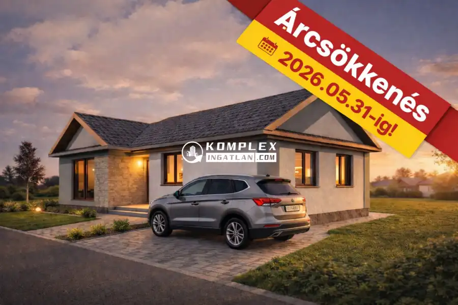 eladó új építésű családi ház, Veszprémvarsány