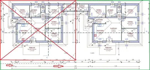 Eladó új építésű ikerház, Áporka 5 szoba 95 m² 79.5 M Ft
