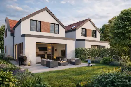 eladó új építésű ikerház, Dunaharaszti