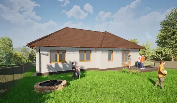 Eladó új építésű ikerház, Erdőkertes 5 szoba 112 m² 84.9 M Ft