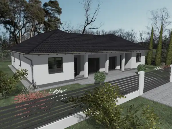 Eladó új építésű ikerház, Halásztelek 4+1 szoba 116 m² 79.9 M Ft