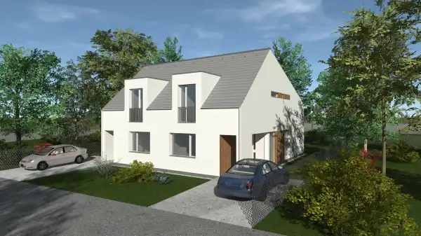 Eladó új építésű ikerház, Mogyoród 5 szoba 122 m² 99.9 M Ft