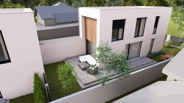 Eladó új építésű ikerház, Szeged 4 szoba 103 m² 154.5 M Ft