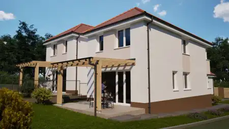 eladó új építésű ikerház, Veresegyház