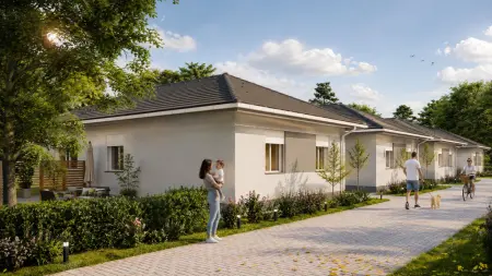 eladó új építésű sorház, Dunavarsány