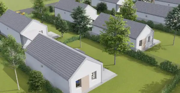 Eladó új építésű sorház, Nyáregyháza 2+1 szoba 74 m² 52 M Ft
