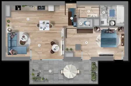 eladó új építésű téglalakás, Budapest, XIII. kerület