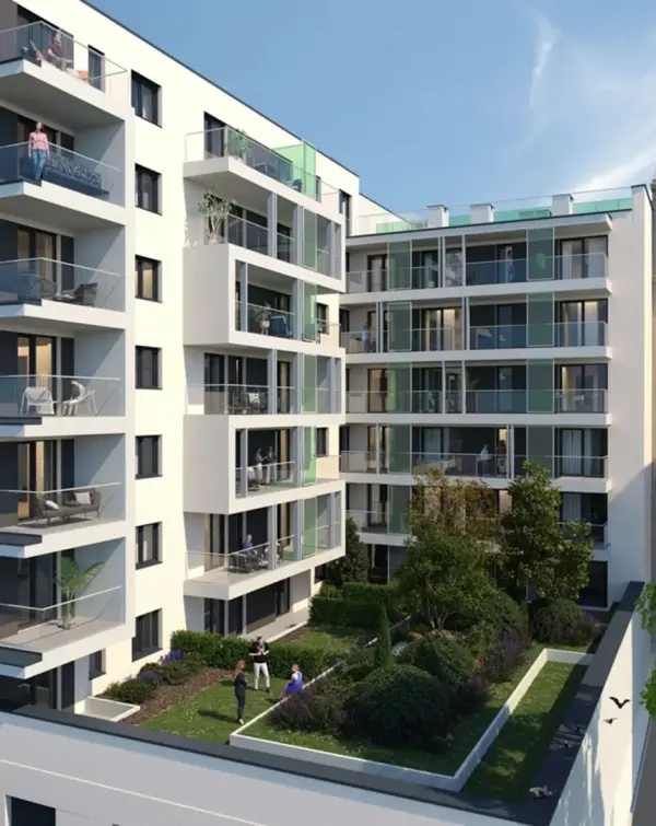 Eladó új építésű téglalakás, Budapest, XIII. kerület 2 szoba 44 m² 76.5 M Ft