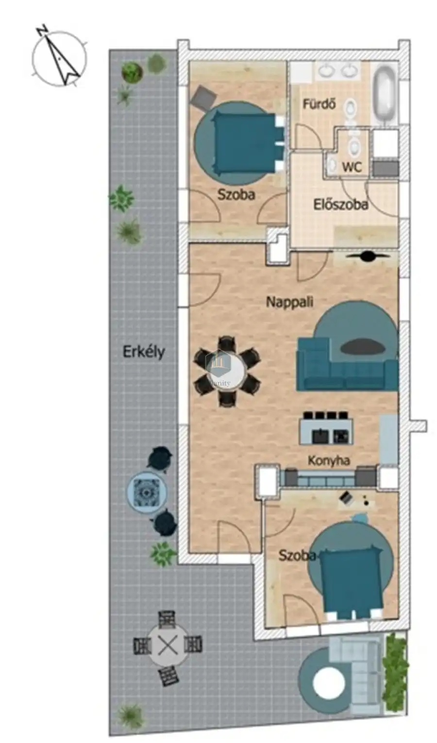 eladó új építésű téglalakás, Budapest, XIII. kerület