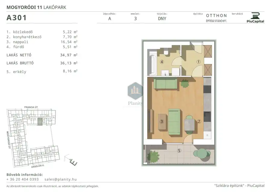 eladó új építésű téglalakás, Budapest, XIV. kerület