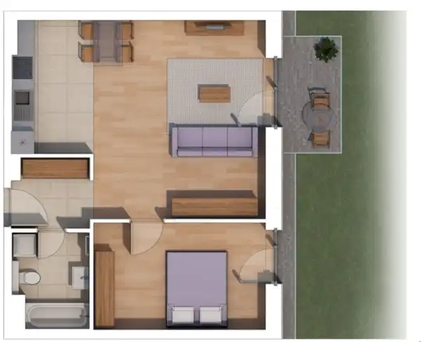 Eladó új építésű téglalakás, Budapest, XIV. kerület 2 szoba 53 m² 92.82 M Ft