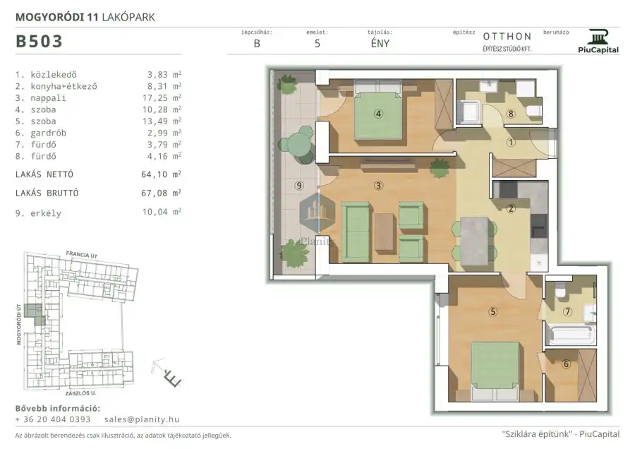 eladó új építésű téglalakás, Budapest, XIV. kerület