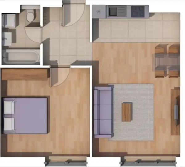 Eladó új építésű téglalakás, Budapest, XIV. kerület 2 szoba 50 m² 78.75 M Ft