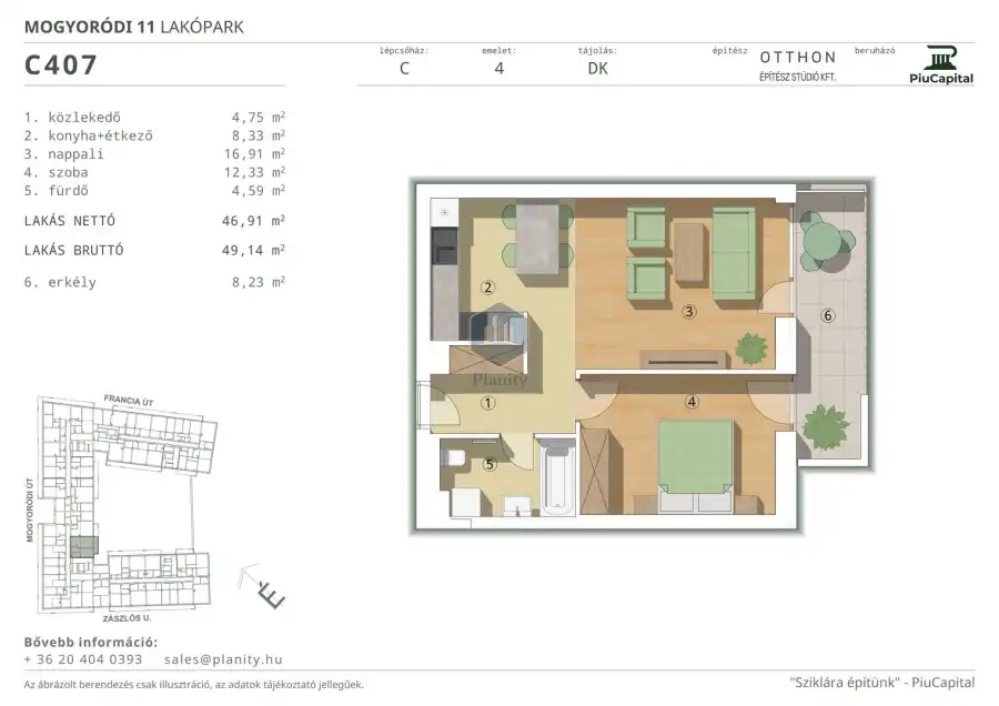 eladó új építésű téglalakás, Budapest, XIV. kerület