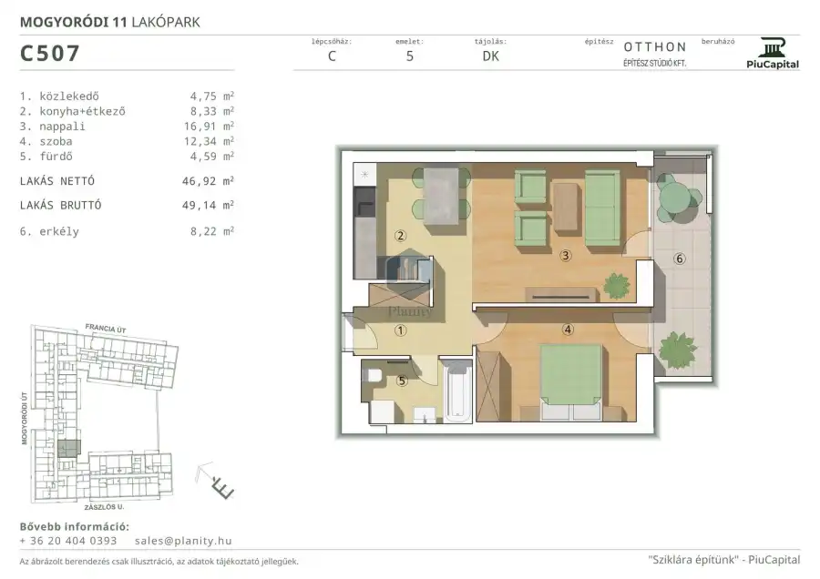 eladó új építésű téglalakás, Budapest, XIV. kerület