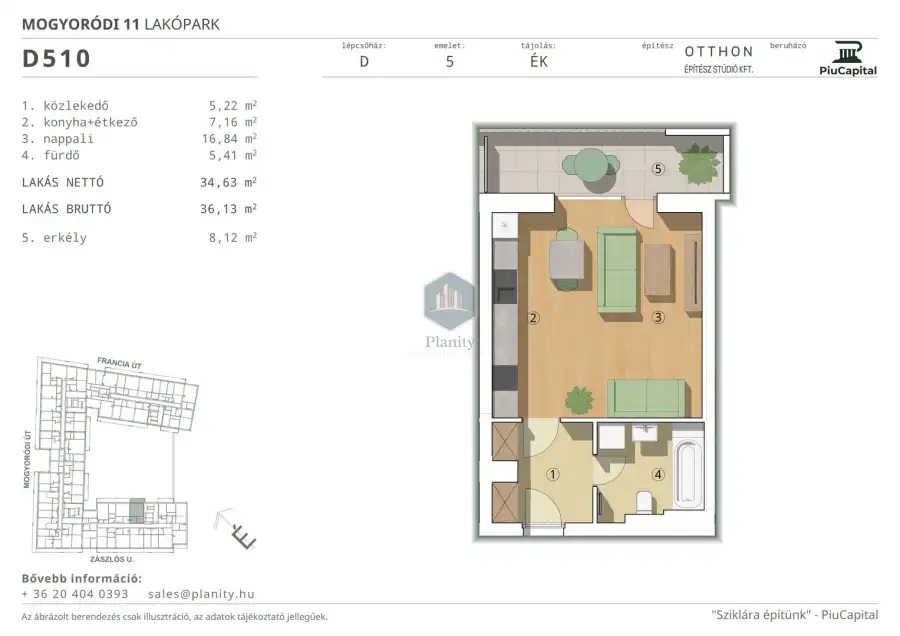 eladó új építésű téglalakás, Budapest, XIV. kerület