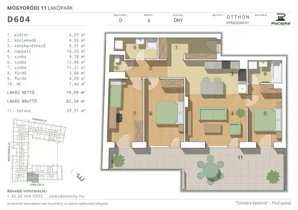 Eladó új építésű téglalakás, Budapest, XIV. kerület 4 szoba 79 m² 156.19 M Ft